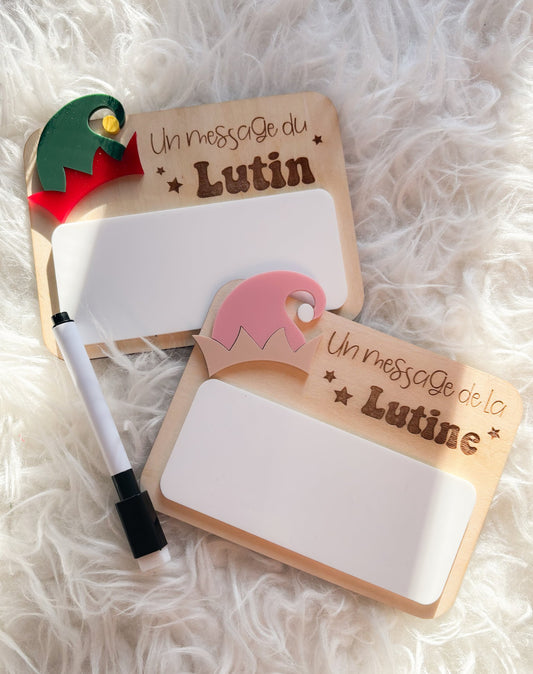 Bois // Message du lutin