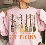 Impression // Gotta have options