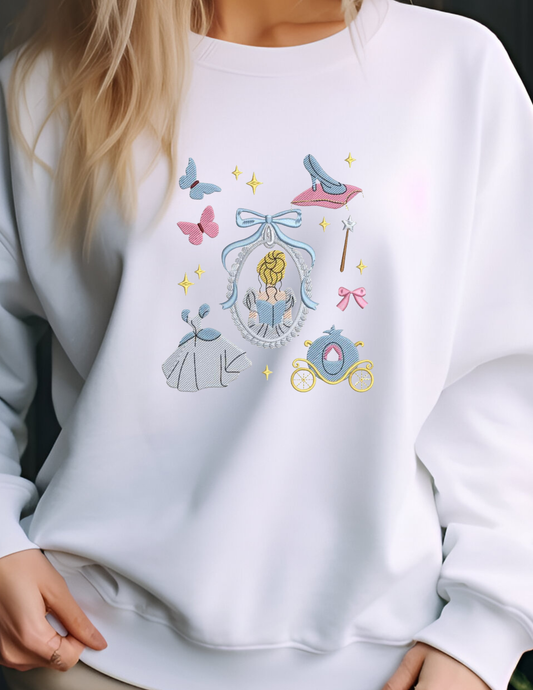 CE Broderie // Le monde de Cendrillon