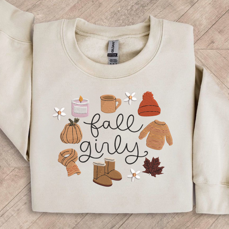 Broderie // Fall girly