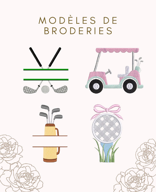 Ensemble cadeau// golf