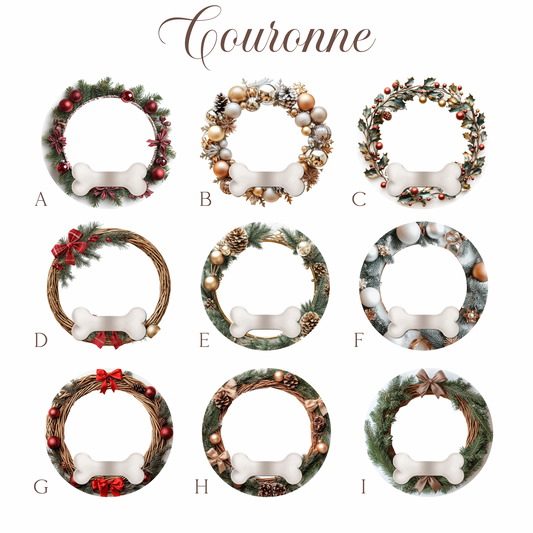 Acrylique // Ornement chien