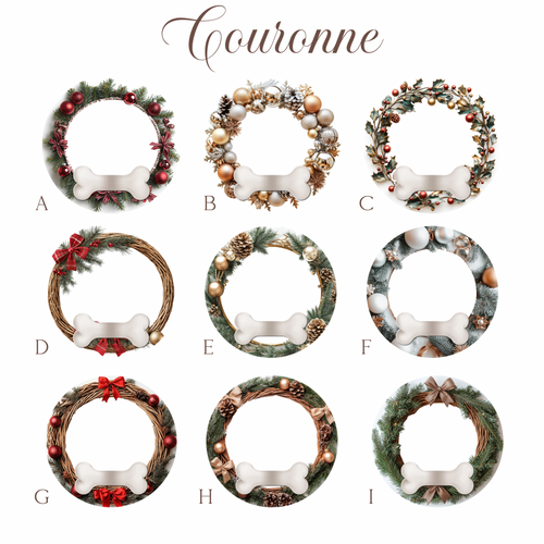 Acrylique // Ornement chien