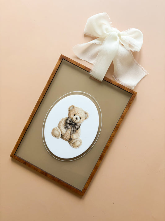 Acrylique // Cadre rectangulaire imagée