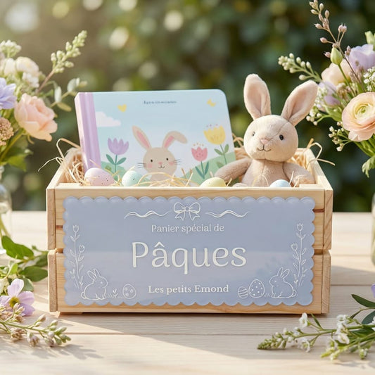 Acrylique // Plaque Boîte de Pâques