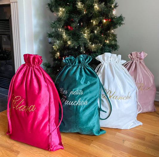 Poche de Noël // Velours