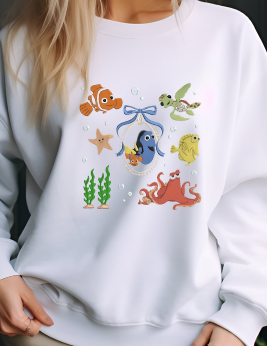CE Broderie // Le monde de Nemo