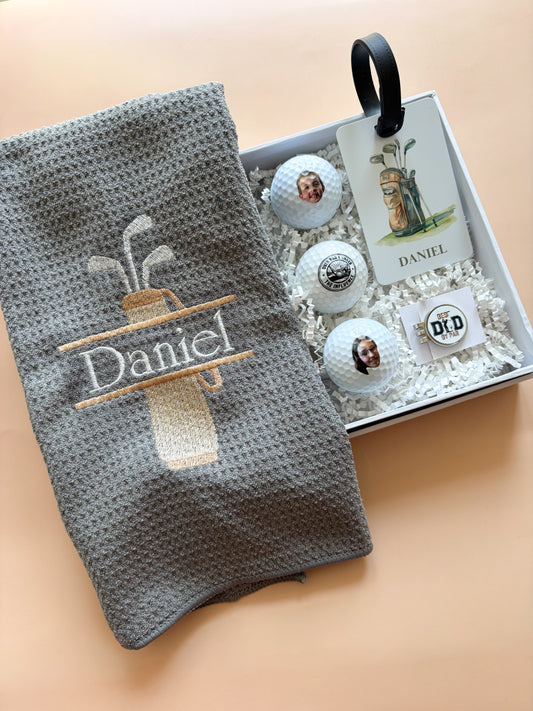 Ensemble cadeau// golf