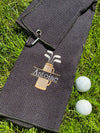 Broderie // Serviette de golf