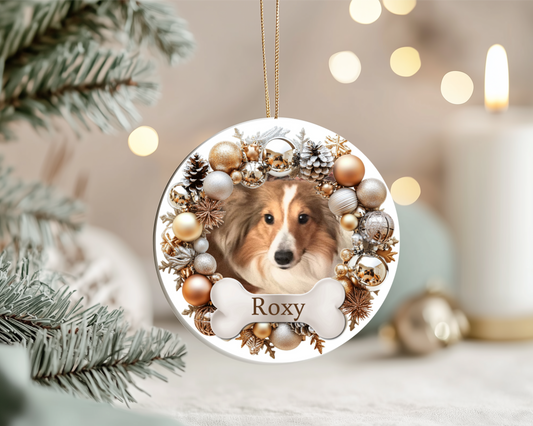 Acrylique // Ornement chien