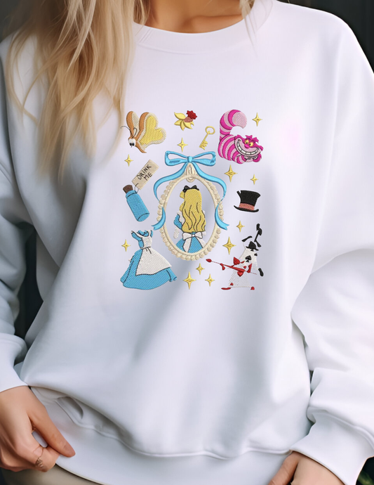 CE Broderie // Le monde d'Alice