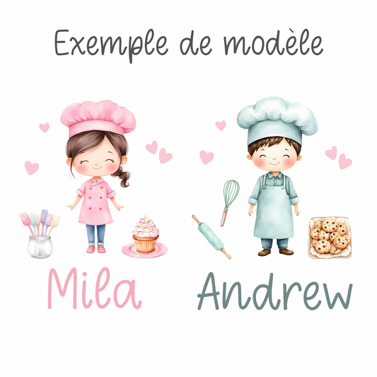 Tablier enfant // Chef